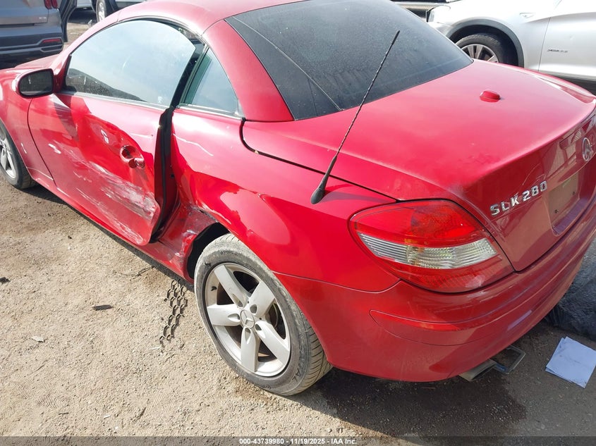 2007 Mercedes-Benz Slk 280 VIN: WDBWK54F37F138069 Lot: 43739980