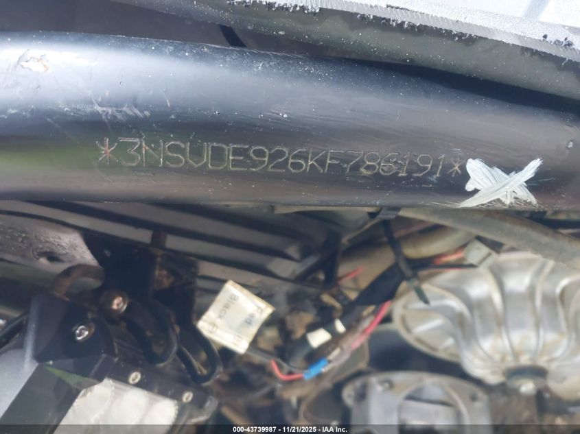 2019 Polaris Rzr Xp Turbo Eps VIN: 3NSVDE926KF786191 Lot: 43739987