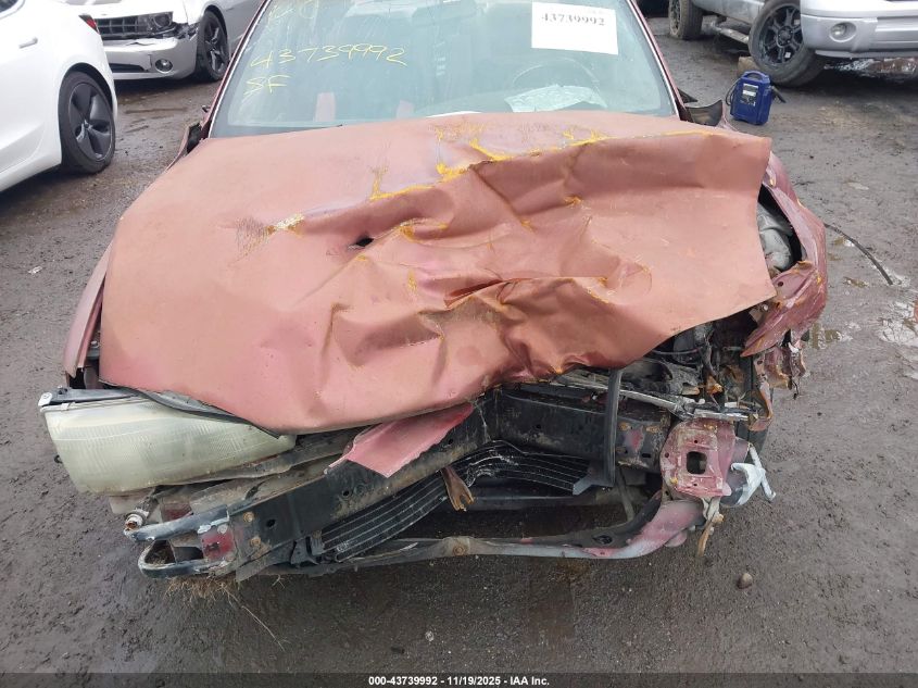 1995 Toyota Camry Le VIN: 4T1SK12E8SU604372 Lot: 43739992