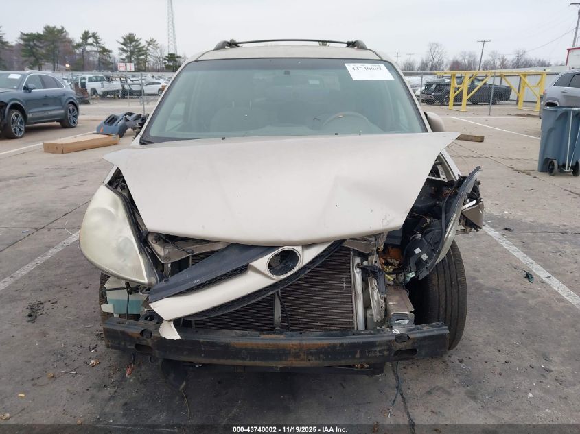 2006 Toyota Sienna Xle VIN: 5TDZA22CX6S559648 Lot: 43740002