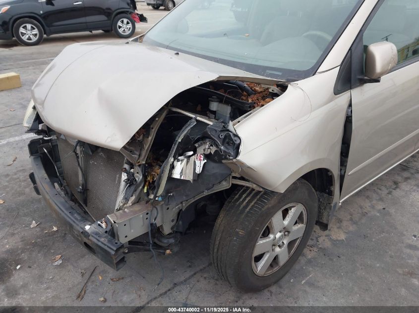 2006 Toyota Sienna Xle VIN: 5TDZA22CX6S559648 Lot: 43740002