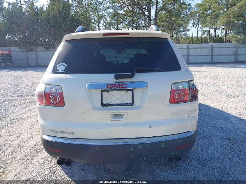 2008 GMC Acadia Slt-2 VIN: 1GKER33708J169435 Lot: 43740087