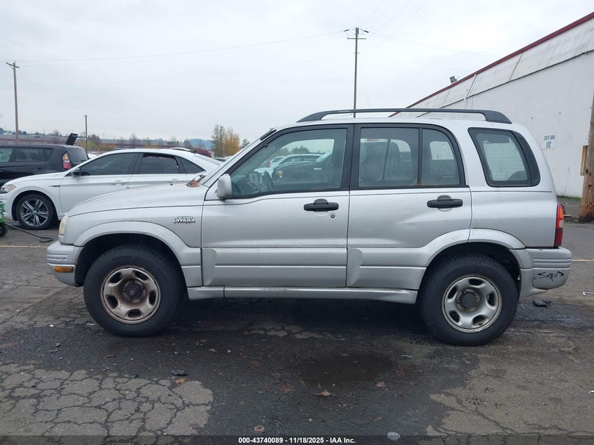 2000 Suzuki Grand Vitara Jlx/Jlx+/Limited VIN: JS3TD62V2Y4125746 Lot: 43740089