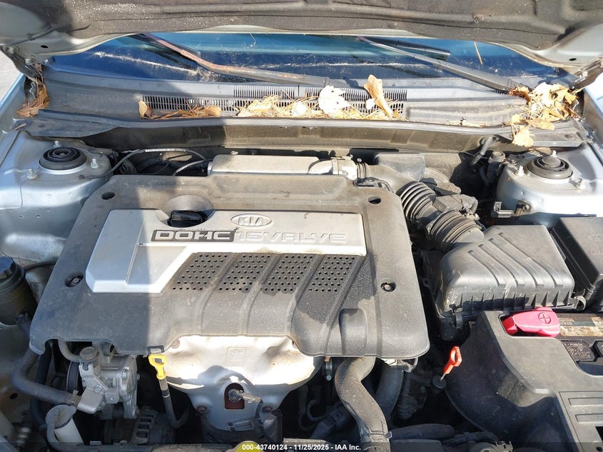 2006 Kia Spectra Ex/Lx/Sx VIN: KNAFE121165298283 Lot: 43740124