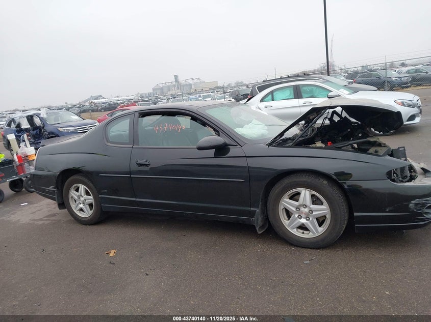 2004 Chevrolet Monte Carlo Ss VIN: 2G1WX12K849401648 Lot: 43740140