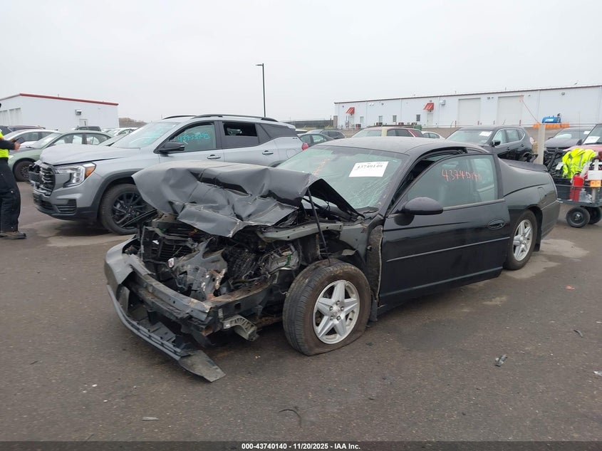 2G1WX12K849401648 2004 CHEVROLET MONTE CARLO photo no. 2