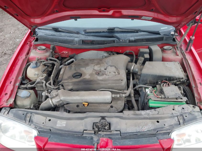 2003 Volkswagen Jetta Gls 1.8T VIN: 3VWSE69M33M115774 Lot: 43740148