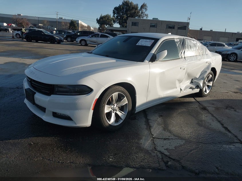 Vin: 2c3cdxhg8hh524620, lot: 44235509, dodge charger sxt rwd 20172