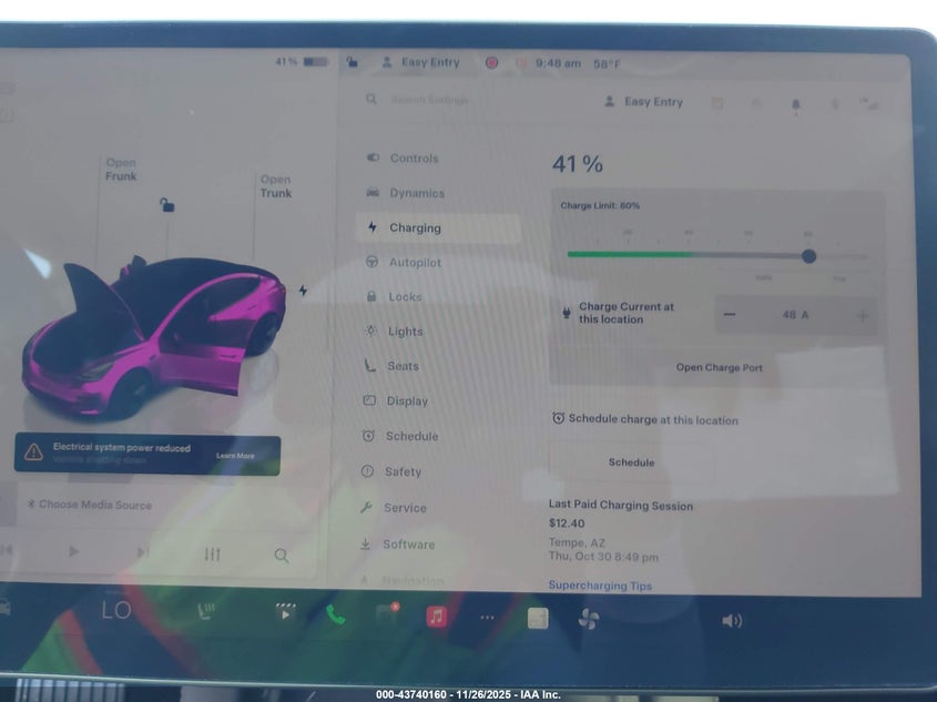 2022 Tesla Model 3 Long Range Dual Motor All-Wheel Drive VIN: 5YJ3E1EB2NF351807 Lot: 43740160
