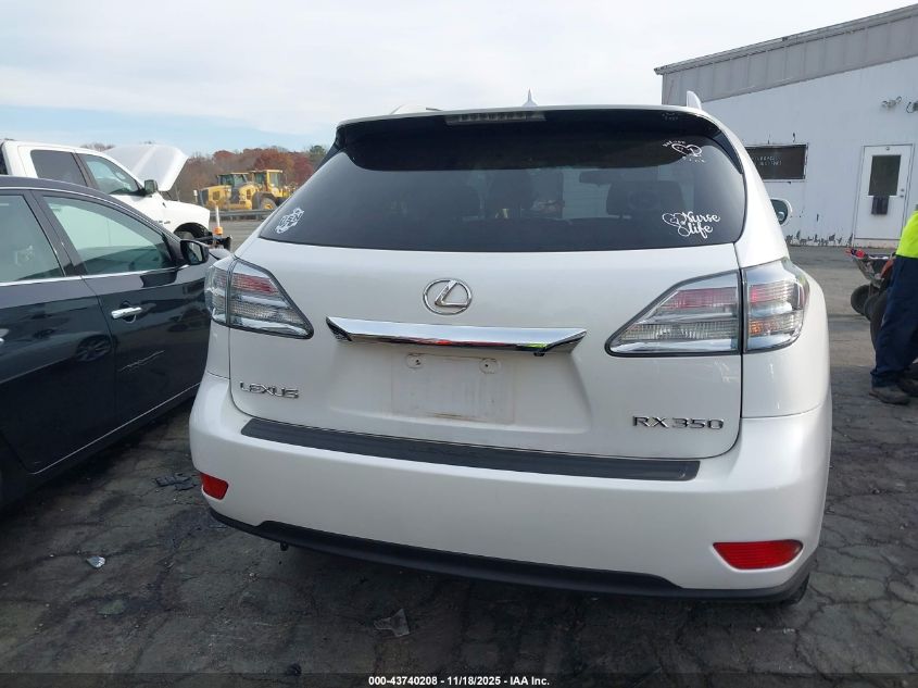 2010 Lexus Rx 350 VIN: 2T2BK1BA1AC057003 Lot: 43740208
