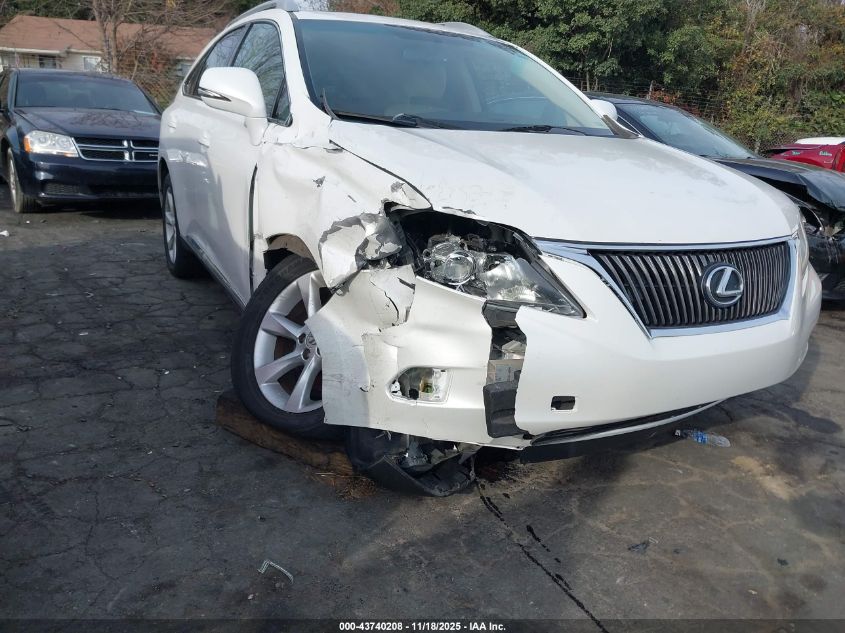 2010 Lexus Rx 350 VIN: 2T2BK1BA1AC057003 Lot: 43740208