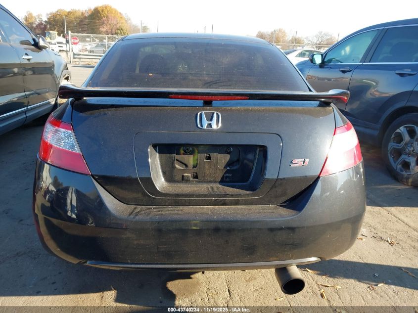 2008 Honda Civic Si VIN: 2HGFG21578H708234 Lot: 43740234