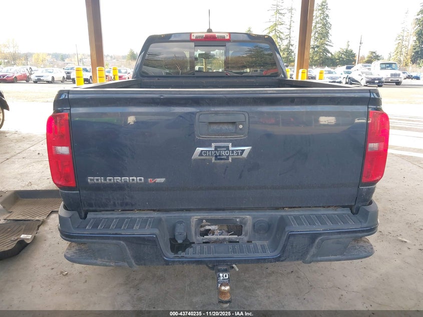 2018 Chevrolet Colorado Z71 VIN: 1GCGTDEN7J1277290 Lot: 43740235