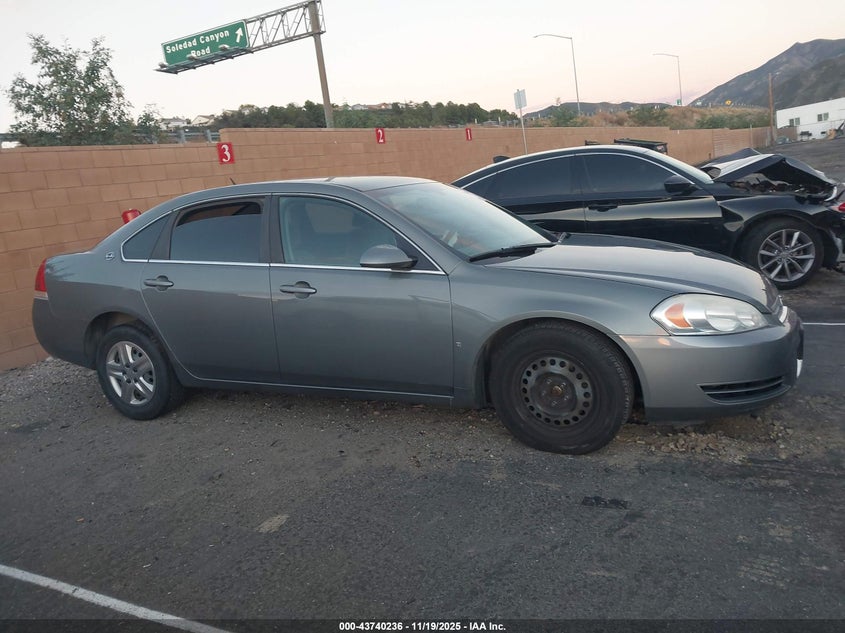 2008 Chevrolet Impala Ls VIN: 2G1WB58NX81251912 Lot: 43740236