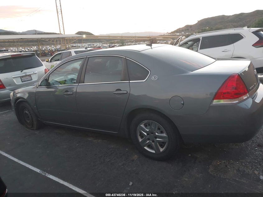 2008 Chevrolet Impala Ls VIN: 2G1WB58NX81251912 Lot: 43740236