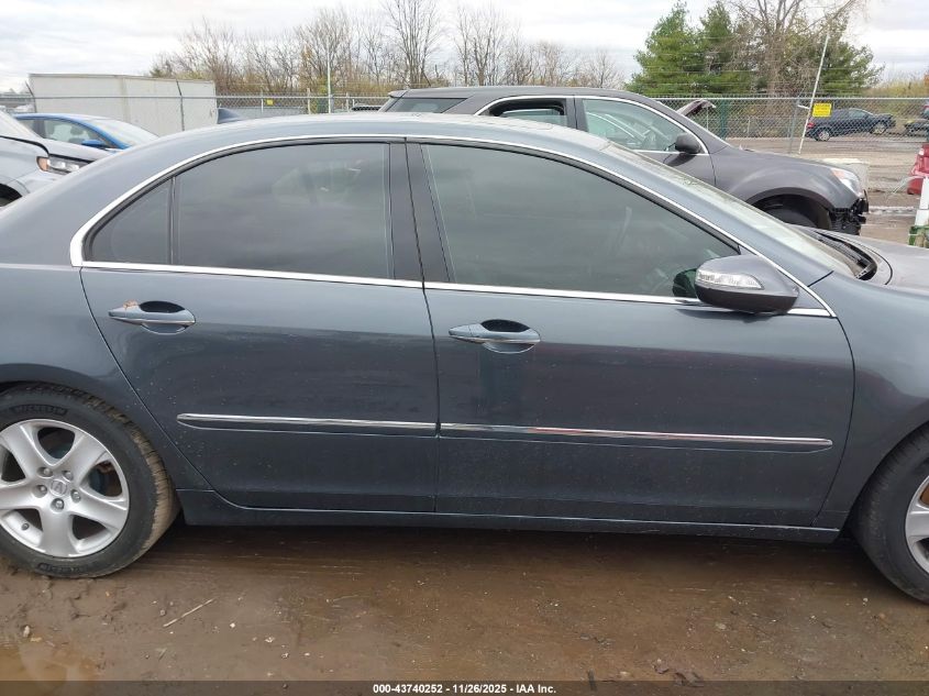 2005 Acura Rl 3.5 VIN: JH4KB16505C008499 Lot: 43740252