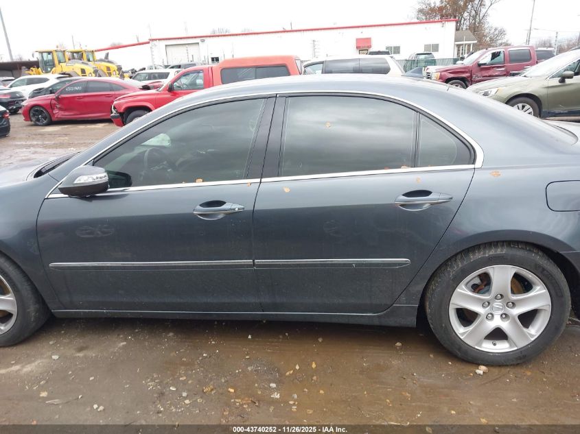 2005 Acura Rl 3.5 VIN: JH4KB16505C008499 Lot: 43740252