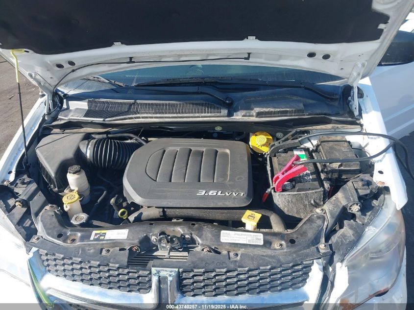 2016 Dodge Grand Caravan Se VIN: 2C4RDGBG3GR105758 Lot: 43740257