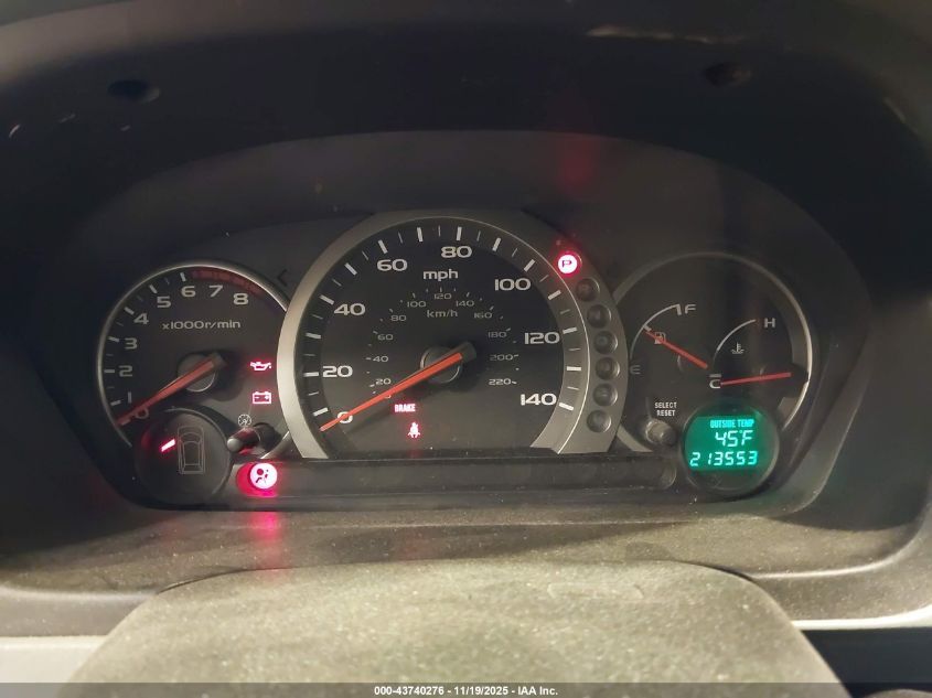 2005 Honda Pilot Ex-L VIN: 5FNYF18675B035451 Lot: 43740276