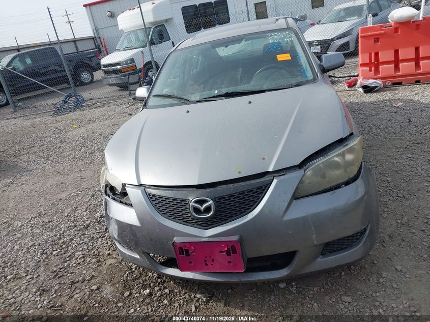 2006 Mazda Mazda3 I VIN: JM1BK32F161404224 Lot: 43740374