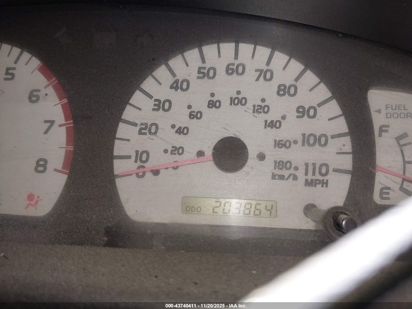 2003 Toyota Tacoma Prerunner V6 VIN: 5TESN92N73Z291706 Lot: 43740411