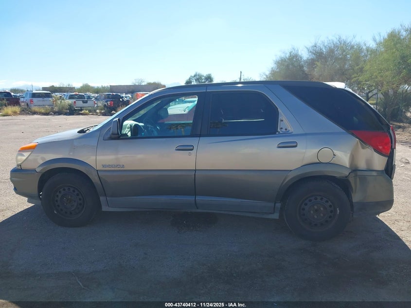 2002 Buick Rendezvous Cx VIN: 3G5DA03E52S598014 Lot: 43740412