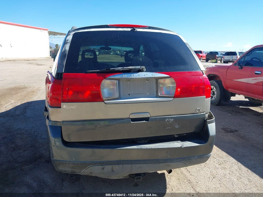 2002 Buick Rendezvous Cx VIN: 3G5DA03E52S598014 Lot: 43740412