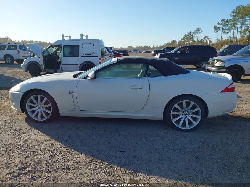 2007 Jaguar Xk VIN: SAJWA44B875B15666 Lot: 43740452