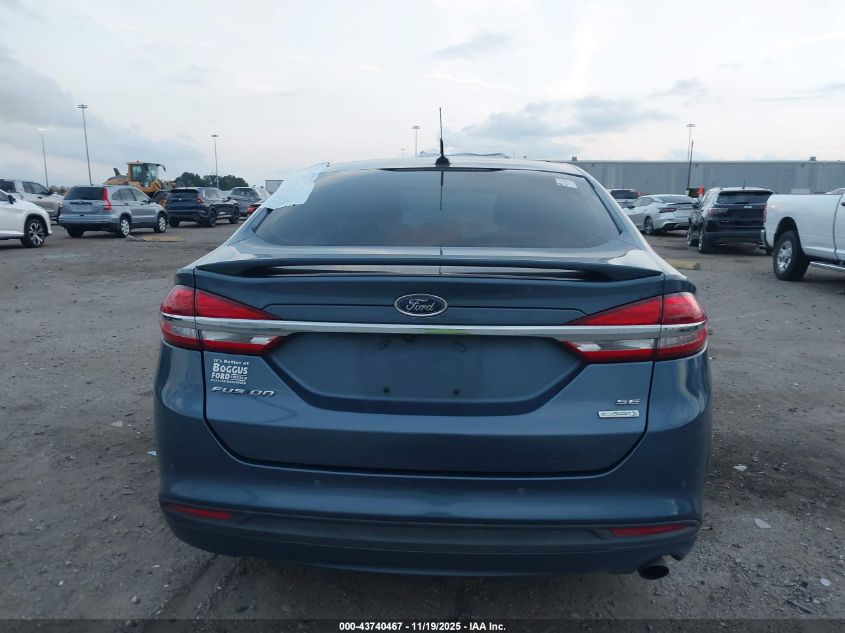 2018 Ford Fusion Se VIN: 3FA6P0HD4JR245694 Lot: 43740467