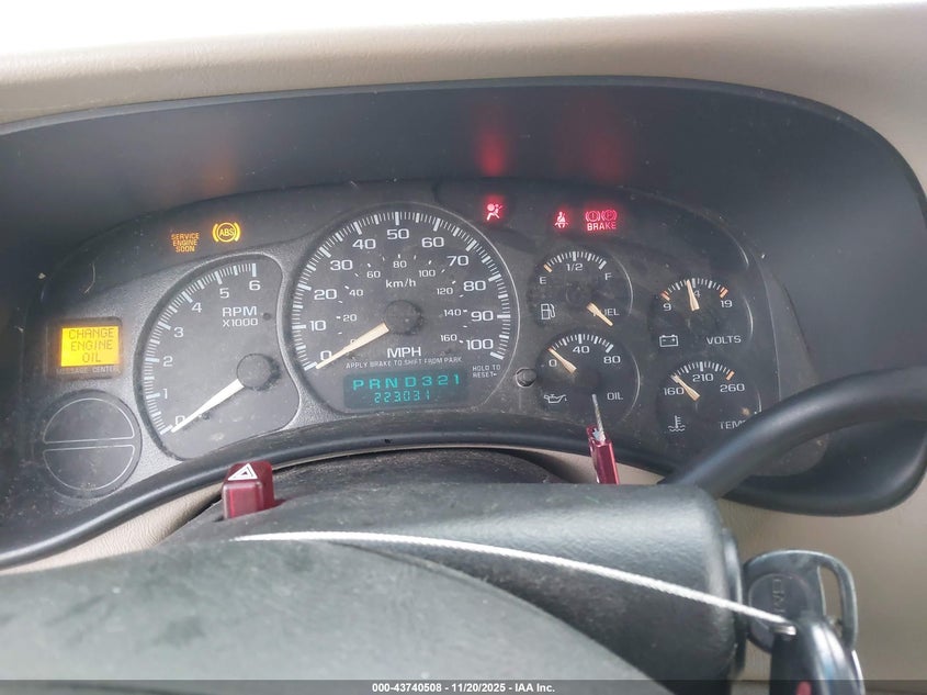 2001 GMC Yukon Xl K1500 VIN: 1GKFK16T71J316569 Lot: 43740508