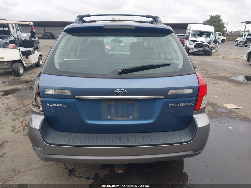 2008 Subaru Outback 2.5I/2.5I L.l. Bean Edition VIN: 4S4BP61C487327712 Lot: 43740521