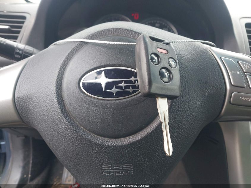 2008 Subaru Outback 2.5I/2.5I L.l. Bean Edition VIN: 4S4BP61C487327712 Lot: 43740521