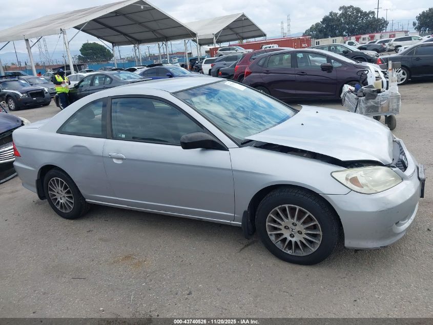 2005 Honda Civic Lx VIN: 1HGEM22555L021688 Lot: 43740526
