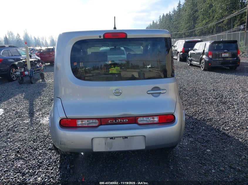 2009 Nissan Cube 1.8Sl VIN: JN8AZ28R89T105510 Lot: 43740552