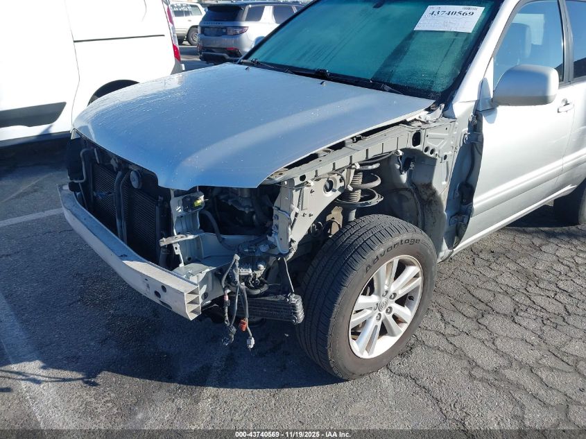 2006 Toyota Highlander Hybrid Limited V6 VIN: JTEEW21A960022848 Lot: 43740569