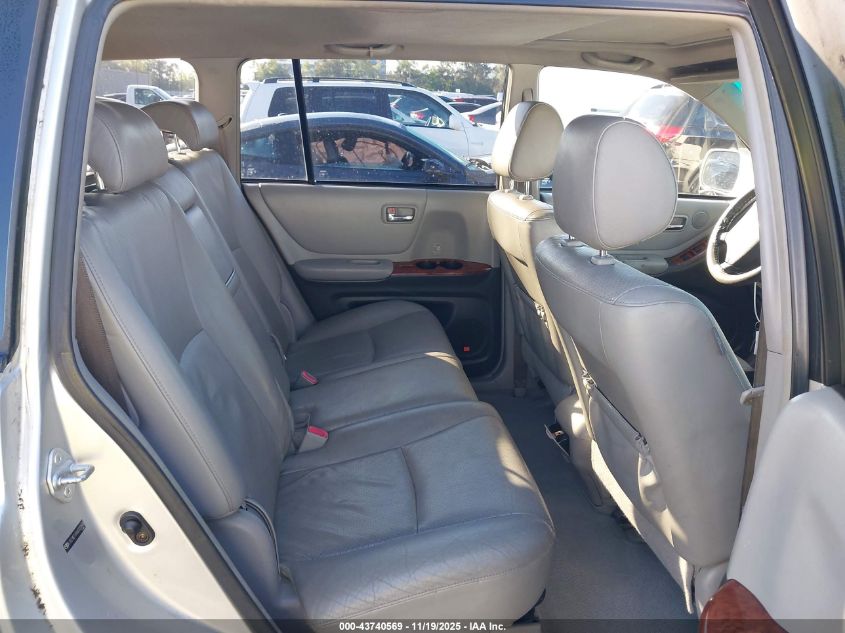 2006 Toyota Highlander Hybrid Limited V6 VIN: JTEEW21A960022848 Lot: 43740569