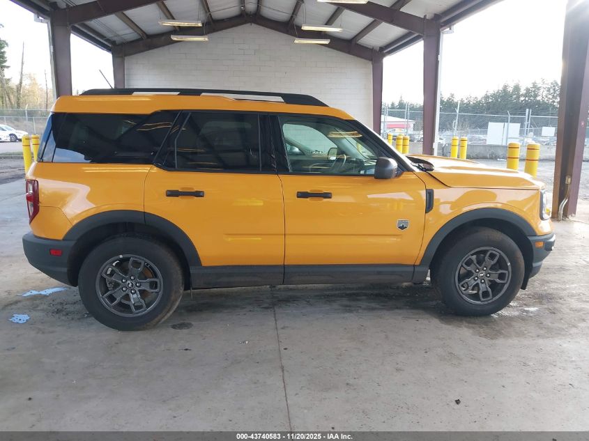 2022 Ford Bronco Sport Big Bend VIN: 3FMCR9B62NRD25583 Lot: 43740583
