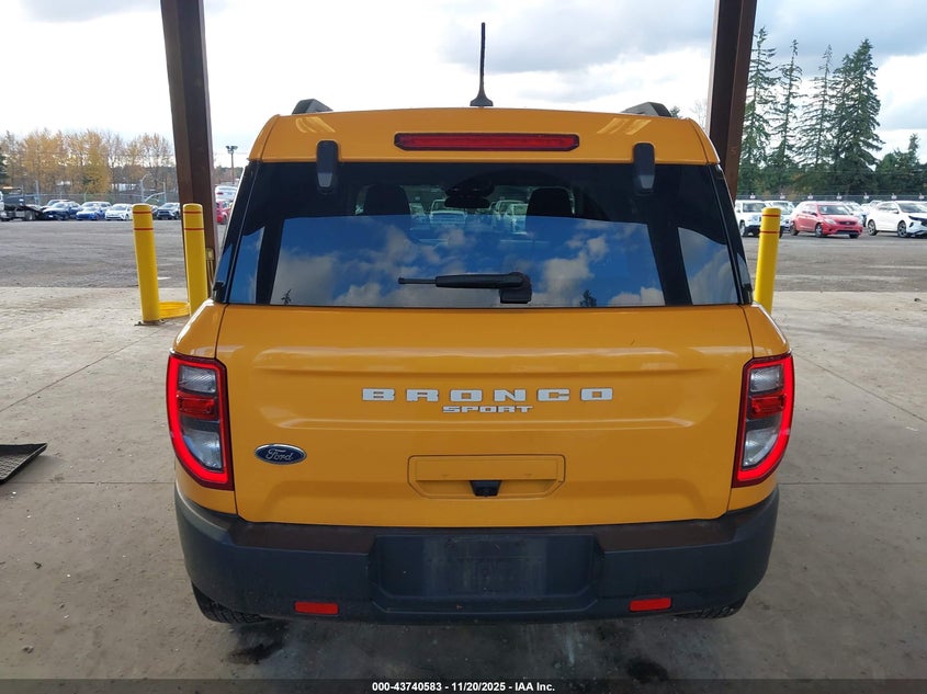 2022 Ford Bronco Sport Big Bend VIN: 3FMCR9B62NRD25583 Lot: 43740583