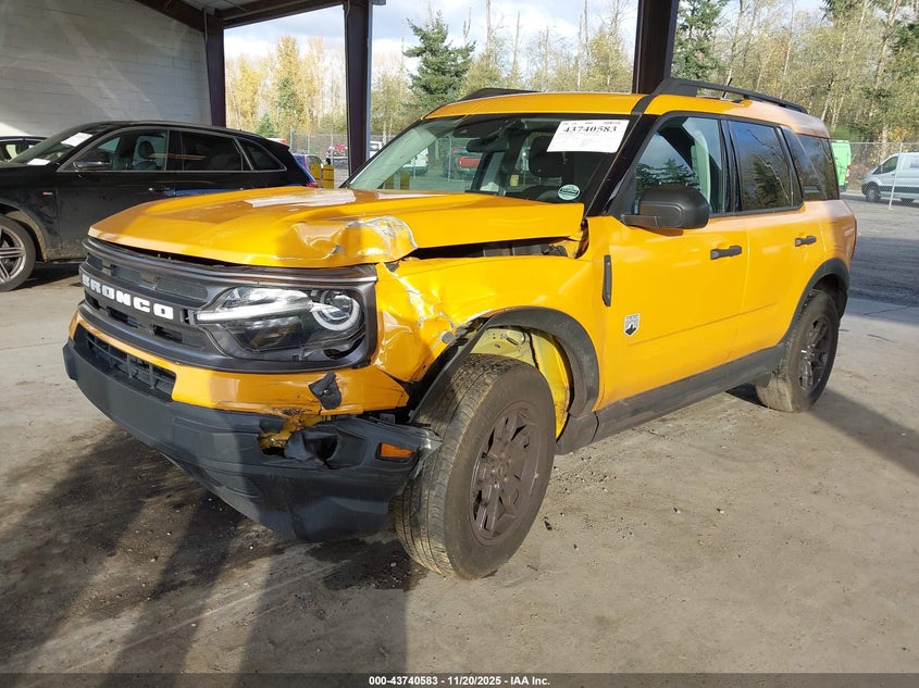 3FMCR9B62NRD25583 2022 FORD BRONCO SPORT photo no. 2