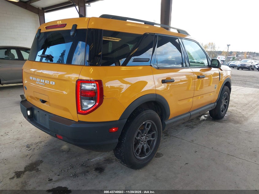 3FMCR9B62NRD25583 2022 FORD BRONCO SPORT photo no. 4