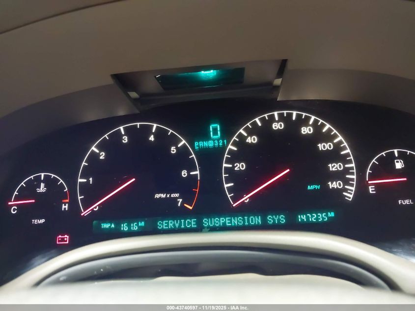 2002 Cadillac Seville Sts VIN: 1G6KY54922U288562 Lot: 43740597