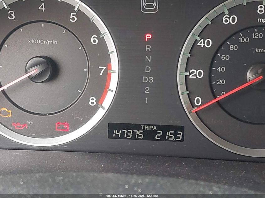 2009 Honda Accord 3.5 Ex-L VIN: 1HGCP368X9A014469 Lot: 43740598