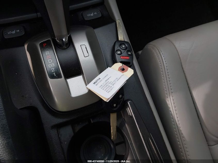 2009 Honda Accord 3.5 Ex-L VIN: 1HGCP368X9A014469 Lot: 43740598