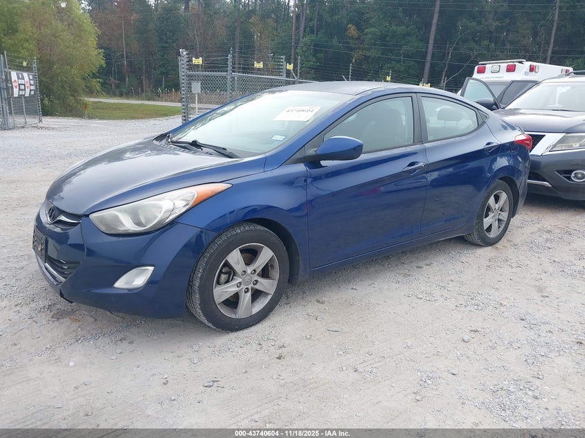 KMHDH4AE0DU531219 2013 HYUNDAI ELANTRA photo no. 2