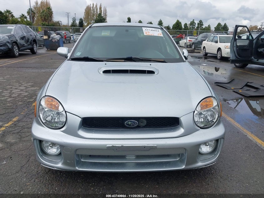 2003 Subaru Impreza Wrx VIN: JF1GD29603G512722 Lot: 43740664