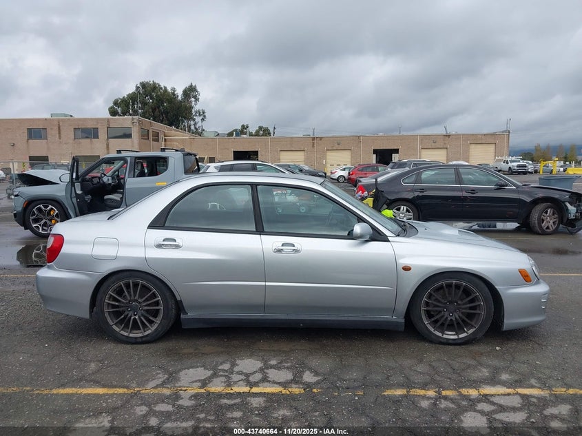 2003 Subaru Impreza Wrx VIN: JF1GD29603G512722 Lot: 43740664