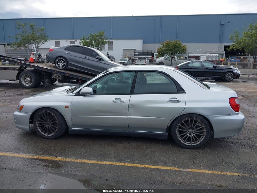 2003 Subaru Impreza Wrx VIN: JF1GD29603G512722 Lot: 43740664