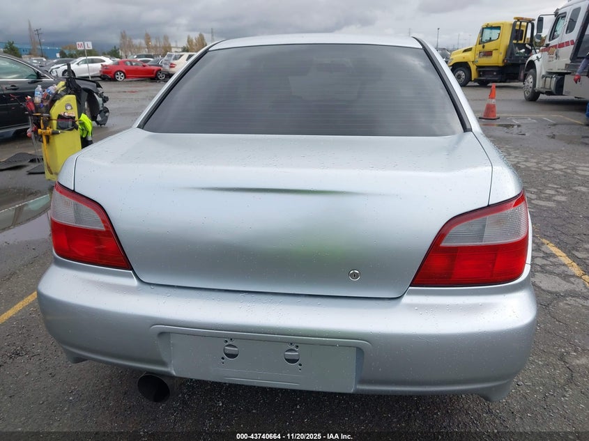 2003 Subaru Impreza Wrx VIN: JF1GD29603G512722 Lot: 43740664