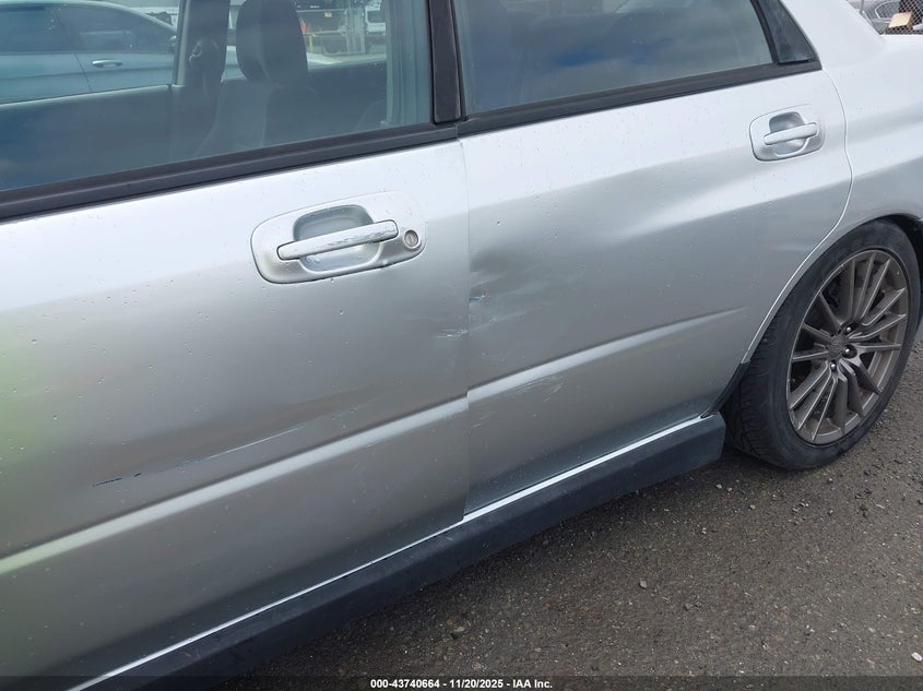 2003 Subaru Impreza Wrx VIN: JF1GD29603G512722 Lot: 43740664