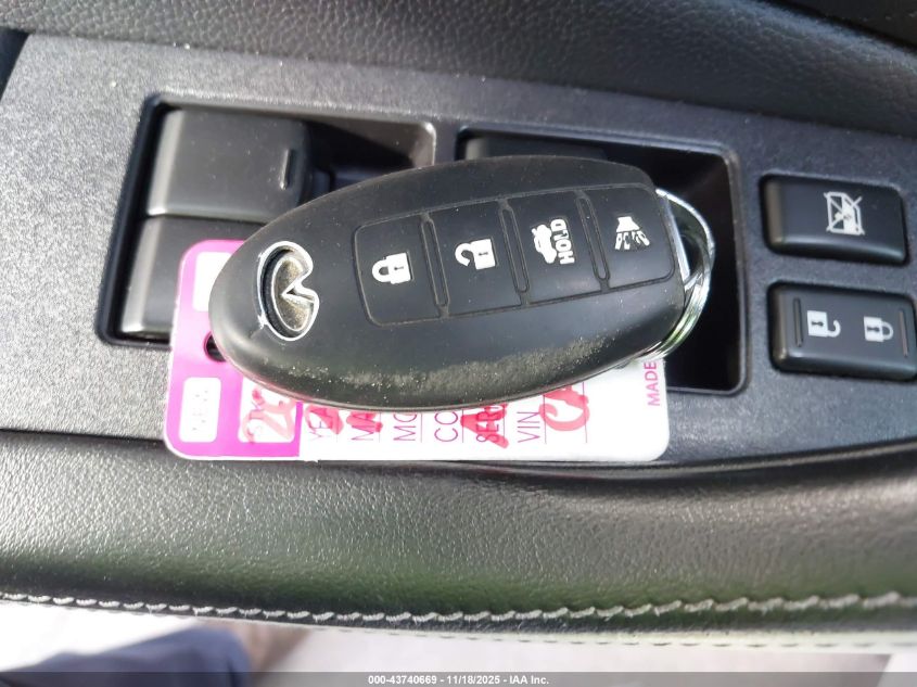 2017 Infiniti Qx70 VIN: JN8CS1MU2HM140764 Lot: 43740669